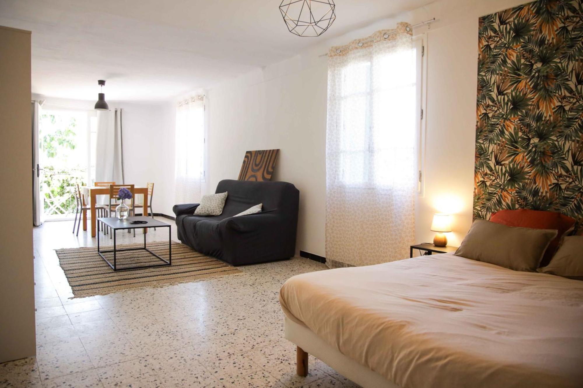 El Sola Spacieux Studio Avec Acces Jardin Et Piscine Corneilla-de-Conflent Exterior foto