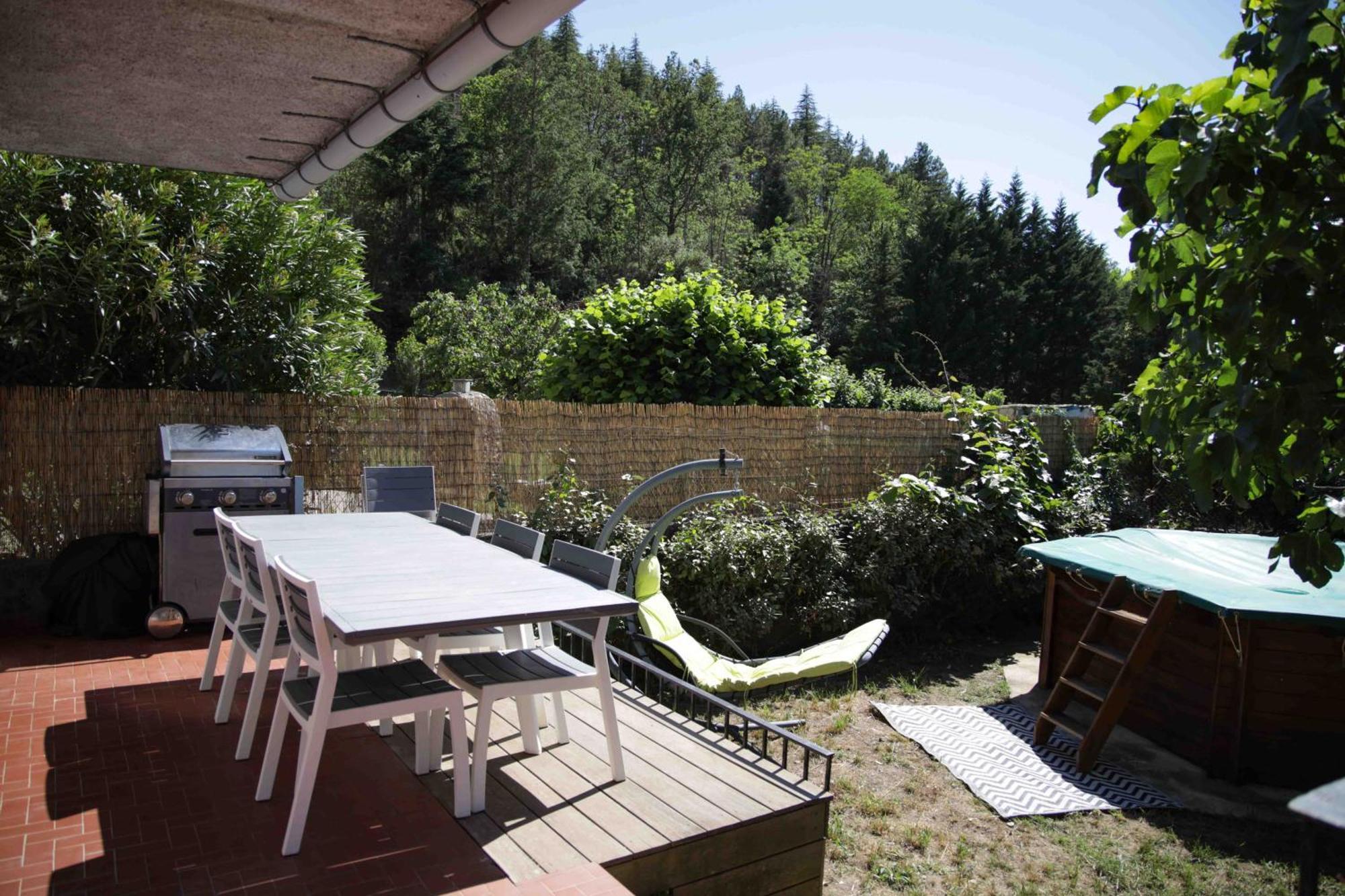 El Sola Spacieux Studio Avec Acces Jardin Et Piscine Corneilla-de-Conflent Exterior foto